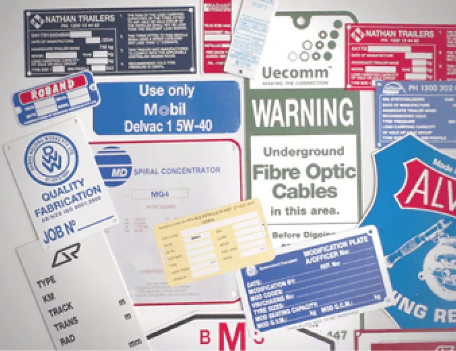 QNP Nameplates Media